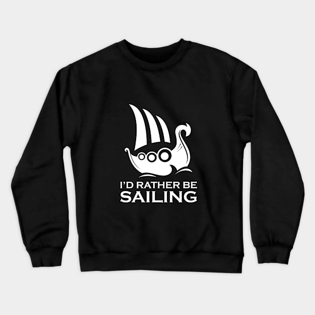 SAILING PASSION Crewneck Sweatshirt by Magniftee